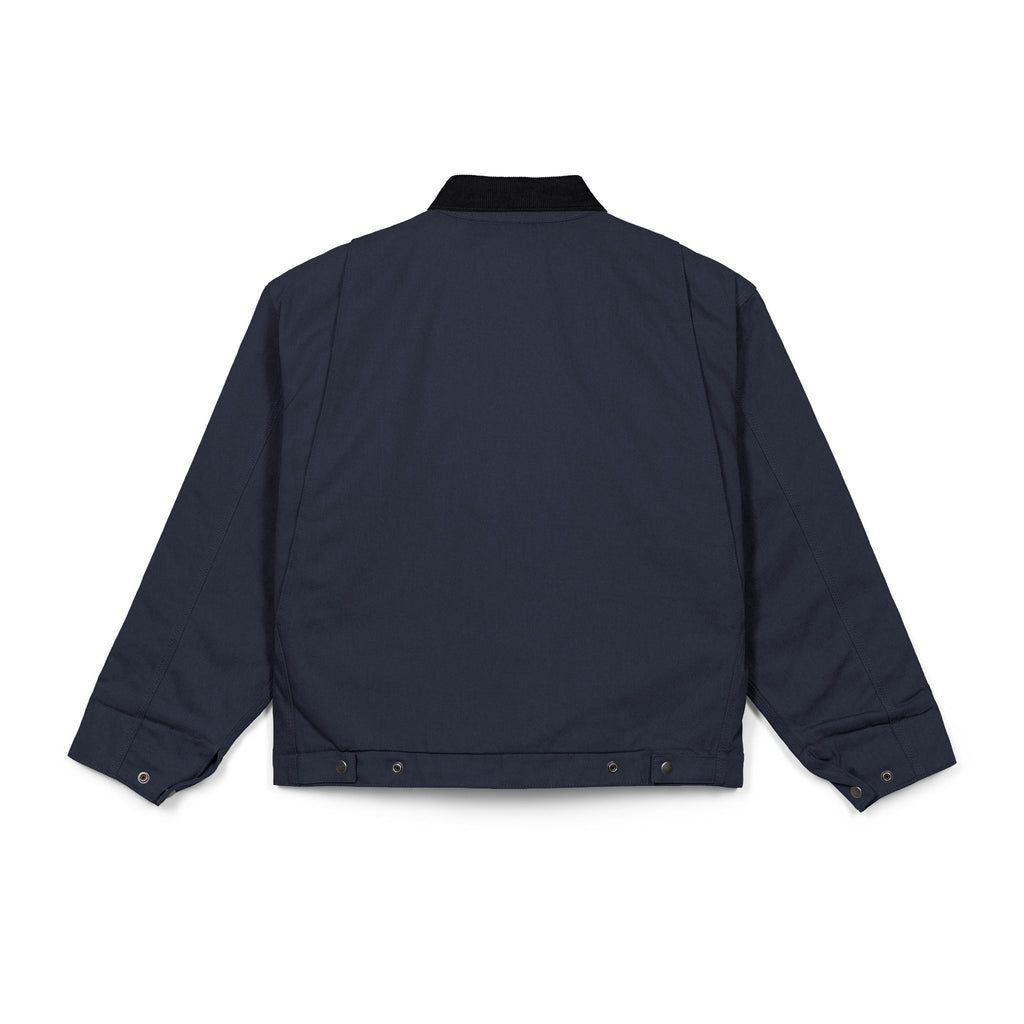 Chaqueta GONZÉ Skull Duck azul marino vista por detrás