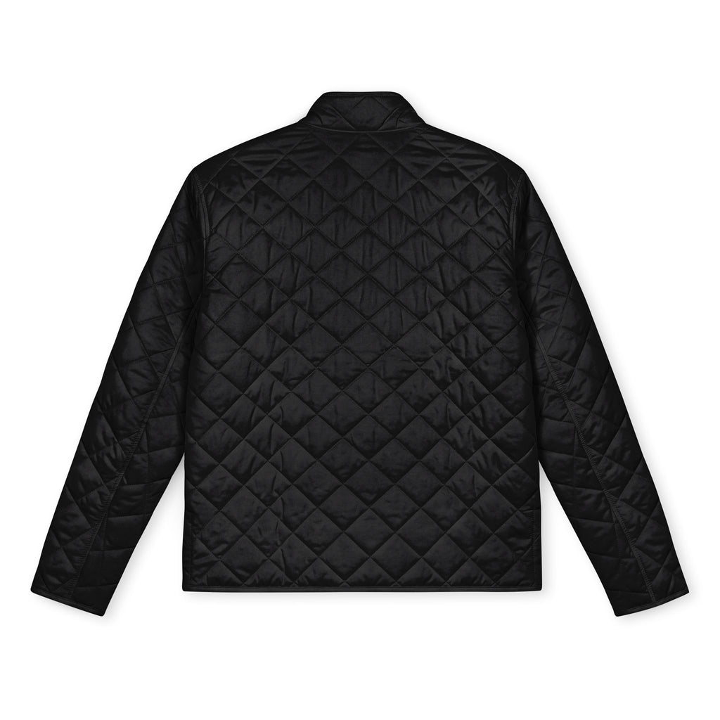 Chaqueta acolchada negra GONZÉ vista por detrás