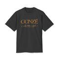Gonzé Gold Script Tee — 'Au-delà du style