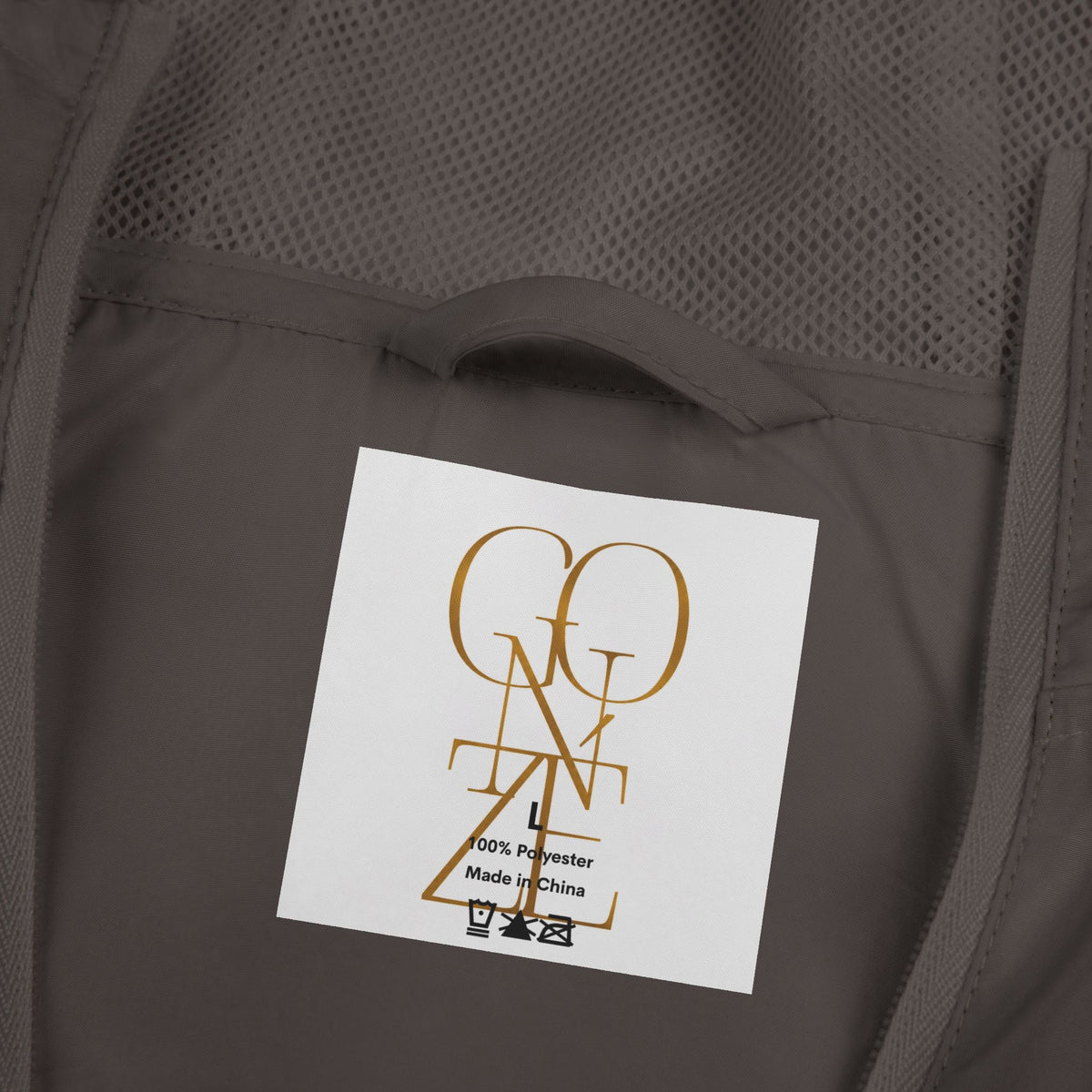 GONZÉ Windbreaker — Cortavientos Full-Zip con Logo