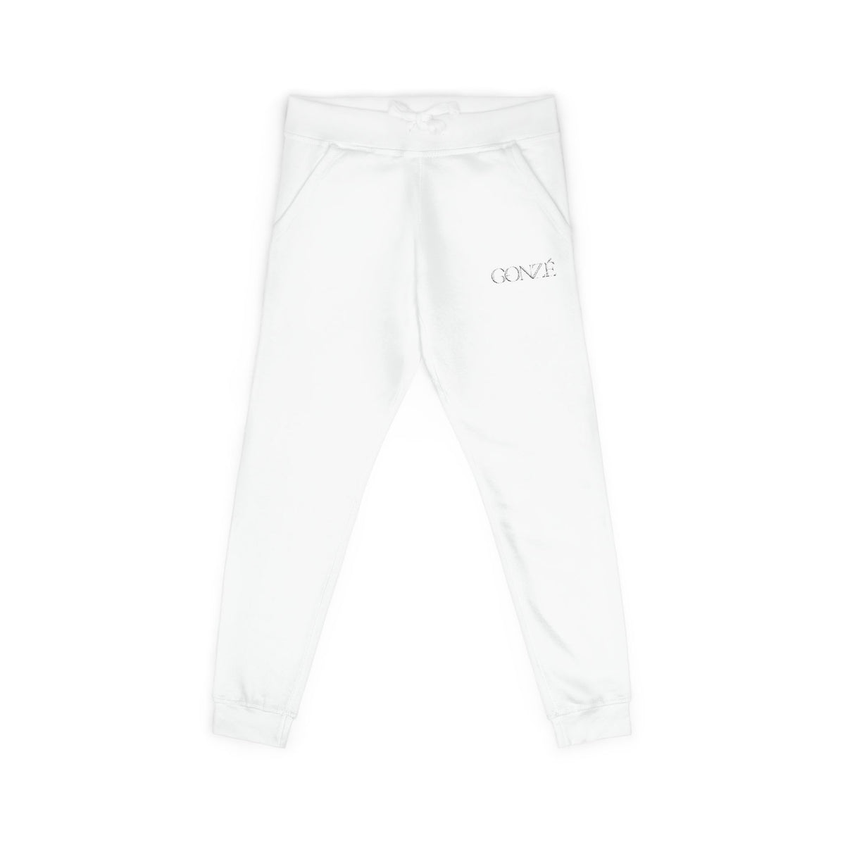 GONZÉ Minimalist White Jogger