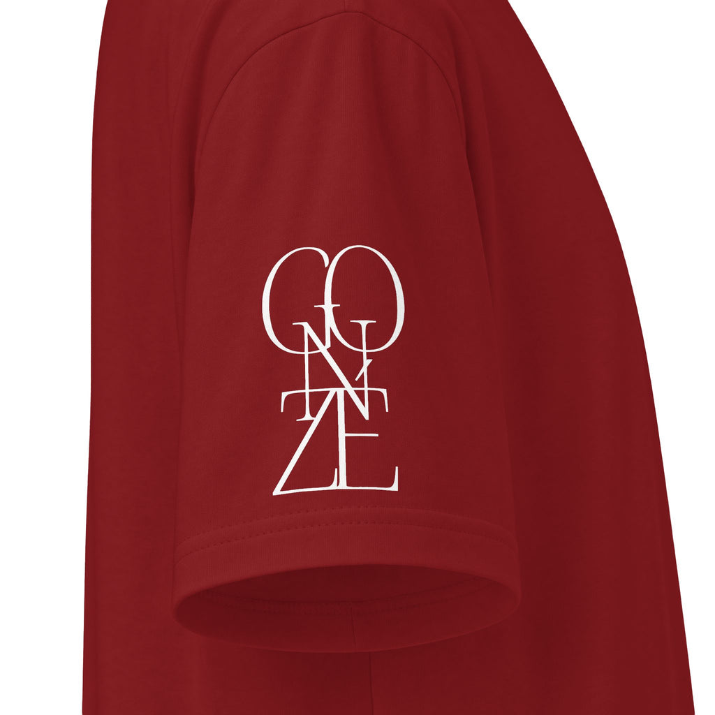 GONZÉ Script Tee — 'Au-delà du style'