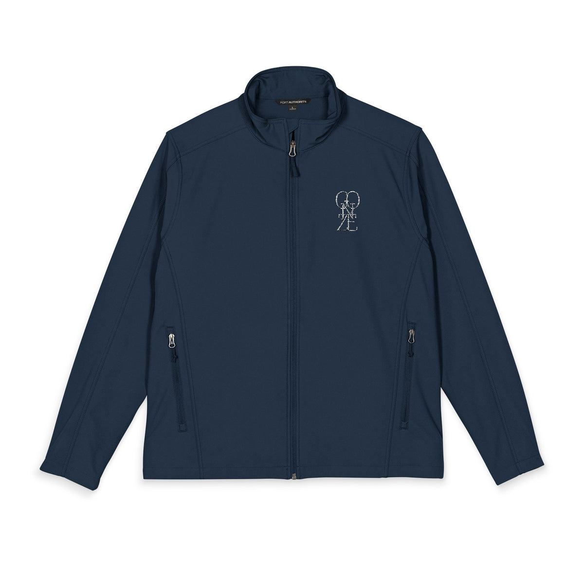 Chaqueta azul marino GONZÉ Floral Shield Softshell