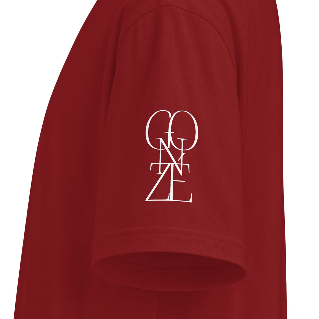 GONZÉ Script Tee — 'Au-delà du style'