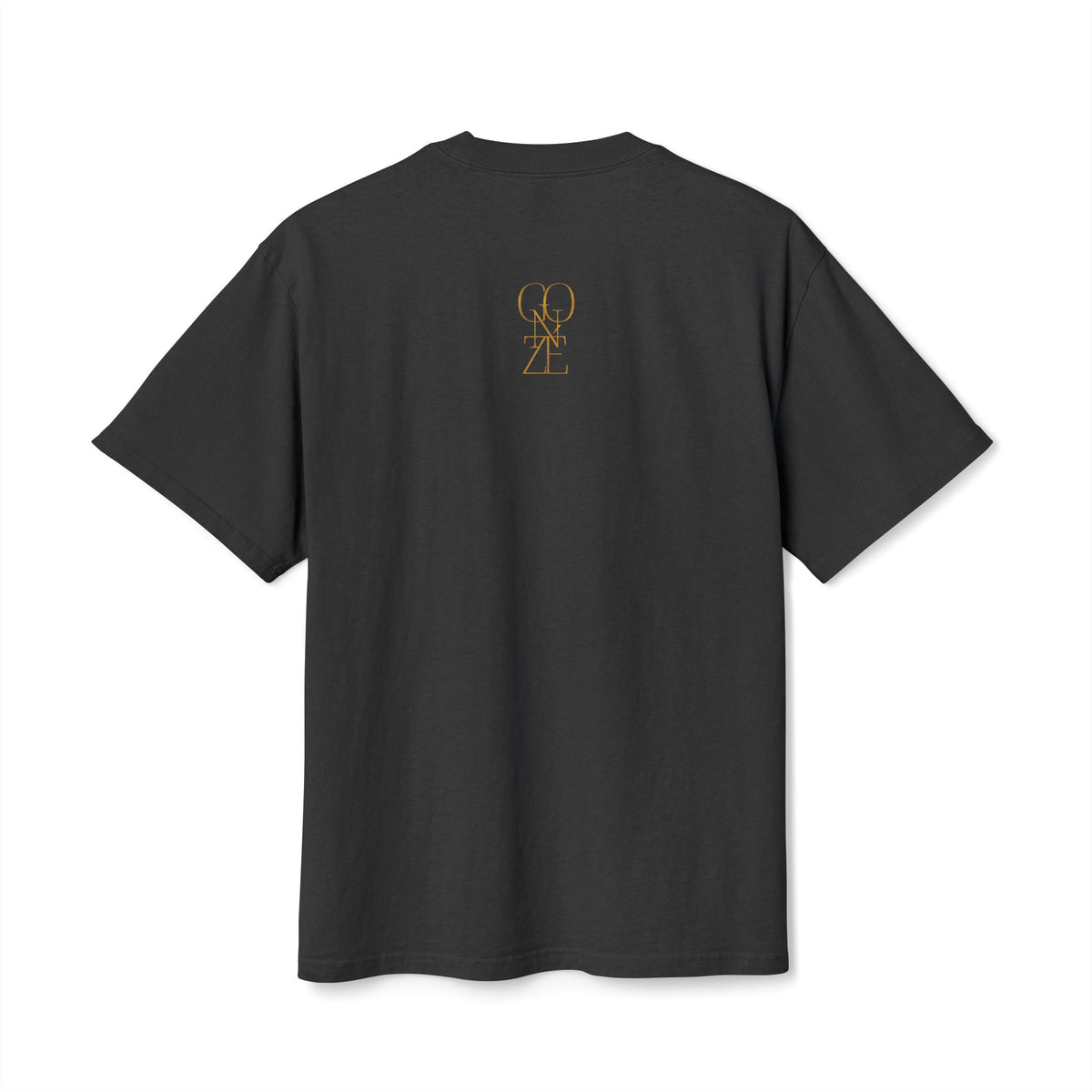 Gonzé Gold Script Tee — 'Au-delà du style