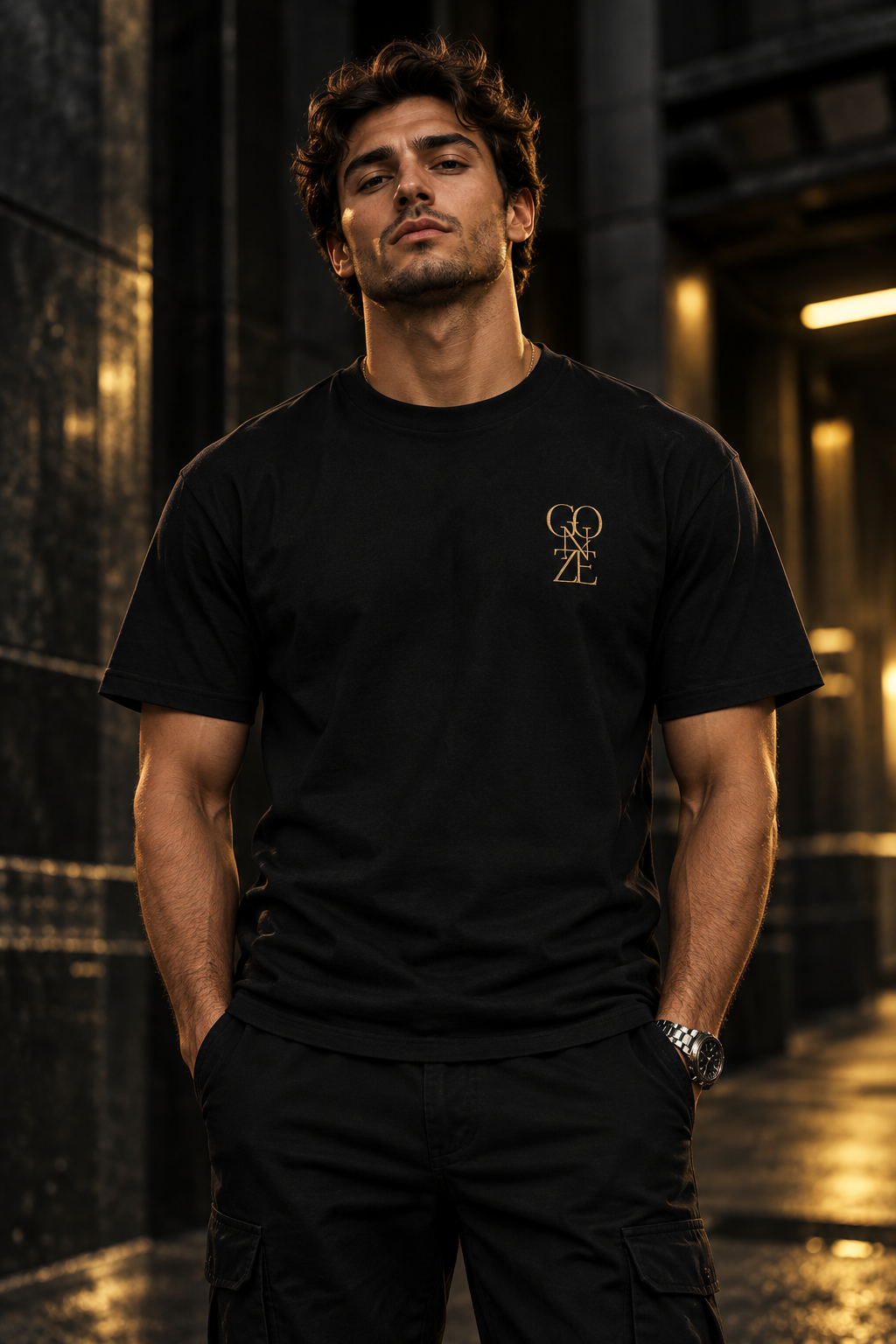 Camiseta negra GONZÉ