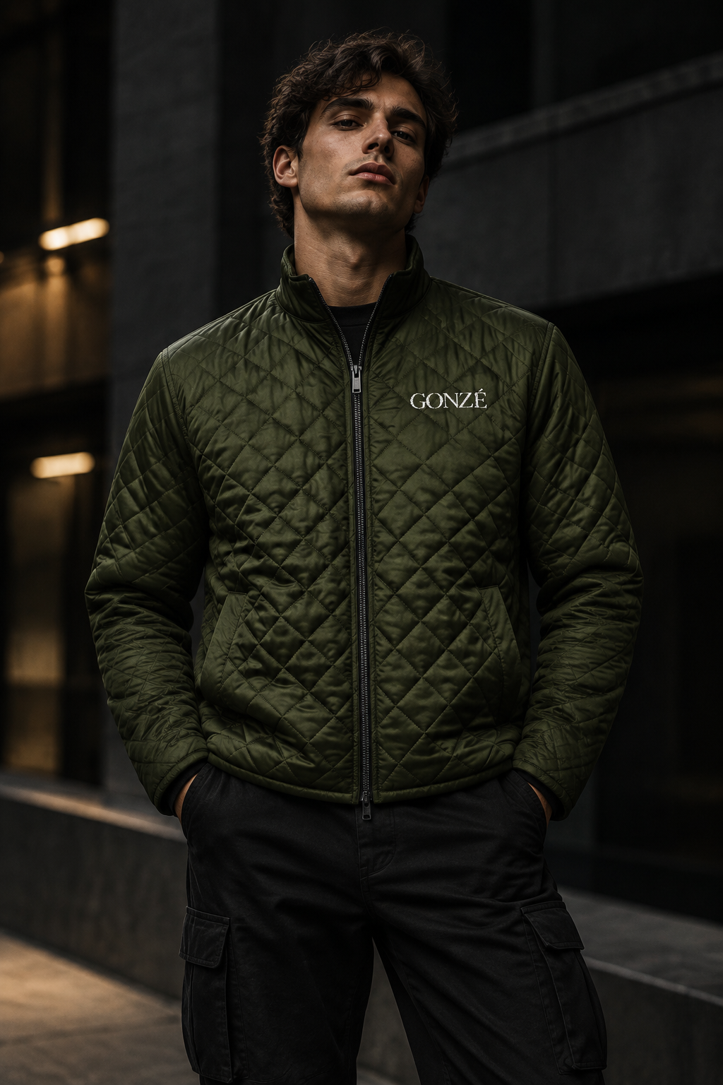 Quilted verde GONZÉ