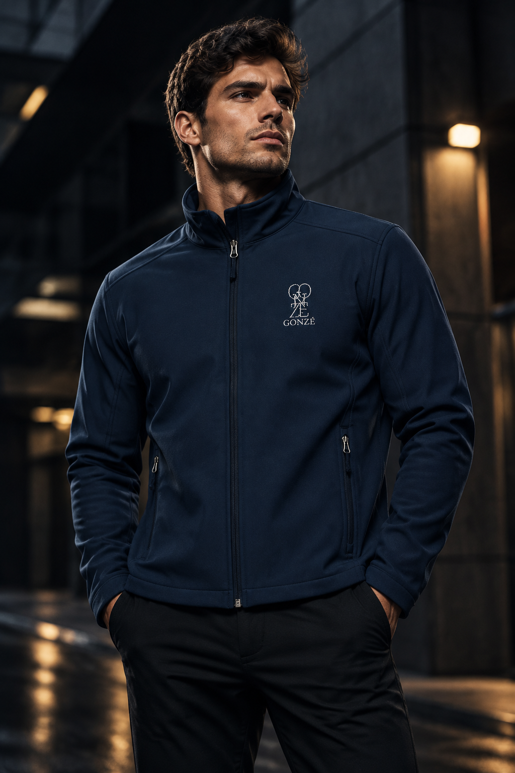 Softshell navy GONZÉ
